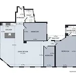 Regent 7 - Large 3 Bdr With Balcony In Centre Appartamento
